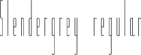 Slendergrey regular