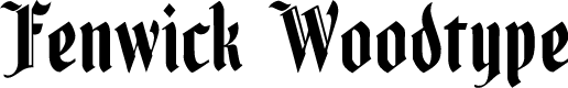 Fenwick Woodtype