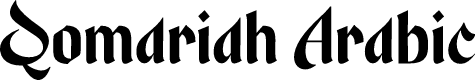 Qomariah Arabic