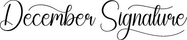 December Signature