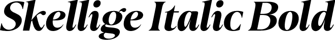 Skellige Italic Bold