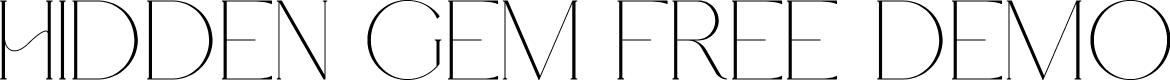 Hidden Gem Free Demo