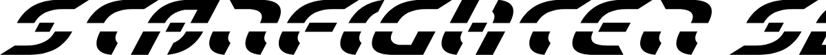 Starfighter Super-Italic