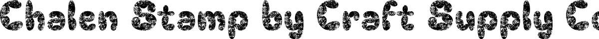 ChalenStamp-Regular Demo