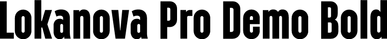 Lokanova Pro Demo Bold