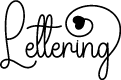 Lettering