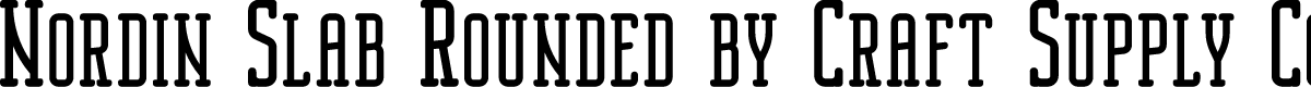 Nordin Slab Rounded Demo Reg