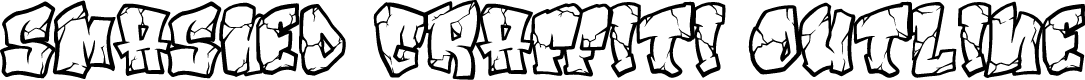 Smashed Graffiti Outline