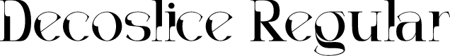 Decoslice Regular