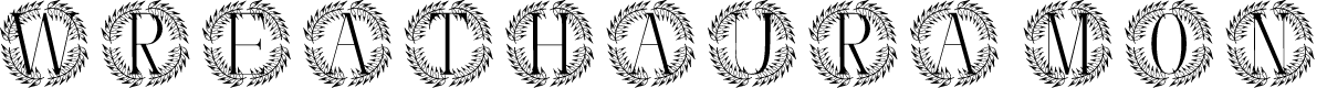 Wreathaura Monogram