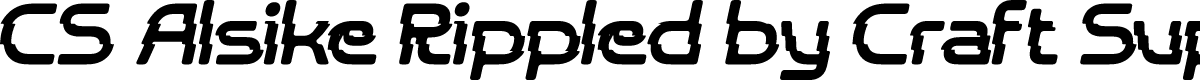 CS Alsike Rippled Regular Demo