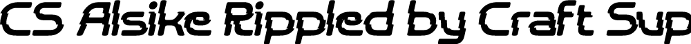CS Alsike Rippled Regular Demo