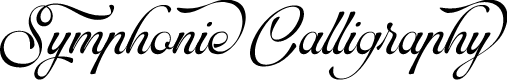 Symphonie Calligraphy DEMO Regular