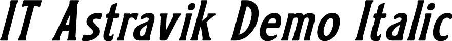 IT Astravik Demo Italic