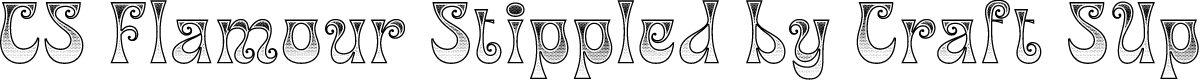CS Flamour Stippled Regular Demo