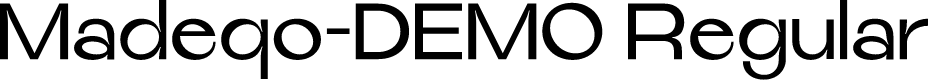 Madeqo-DEMO Regular