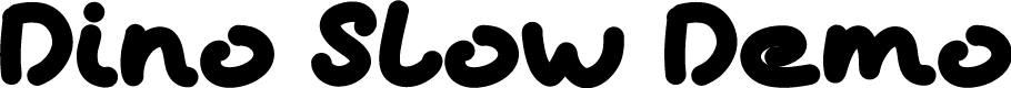 Dino Slow Demo