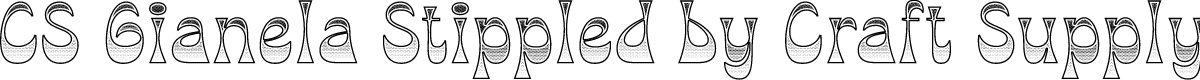 CS Gianela Stippled Regular Demo