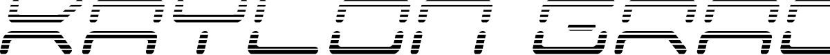Kaylon Gradient Italic