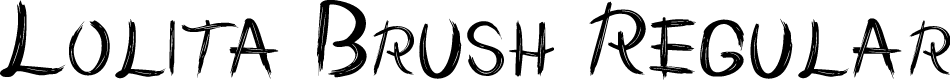 Lolita Brush Regular