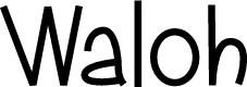 Waloh Regular