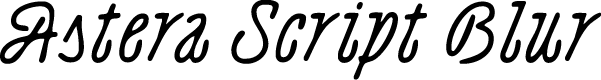 Astera Blur Bold