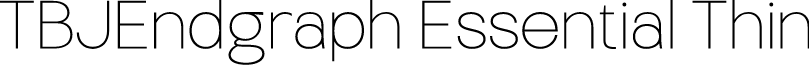 TBJEndgraph Essential Thin