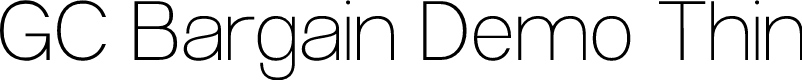 GC Bargain Demo Thin
