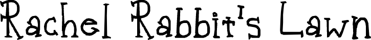 Rachel Rabbit's Lawn