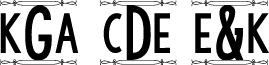 KG Modern Monogram