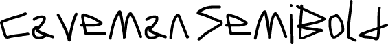 Caveman SemiBold