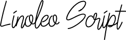 Linoleo Script