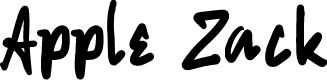 Applezack Regular regular