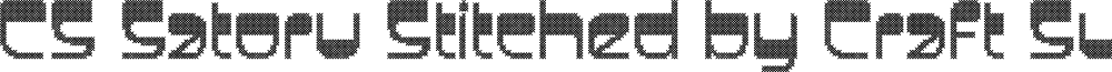 CS Satoru Stitched Regular Demo