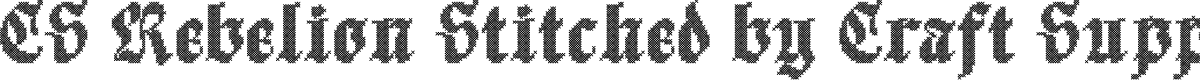 CS Rebelion Stitched Regular Demo