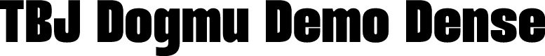 TBJ Dogmu Demo Dense