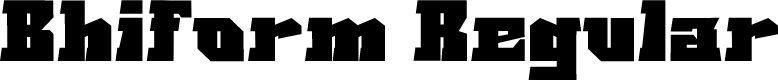 Bhiform Regular