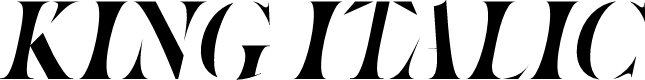KING Italic
