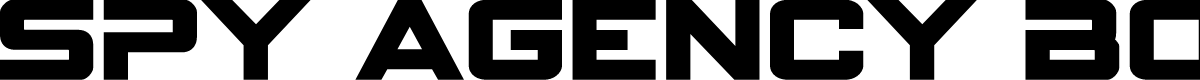 Spy Agency Bold