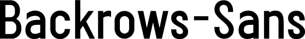 Backrows-Sans
