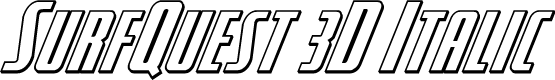 SurfQuest 3D Italic