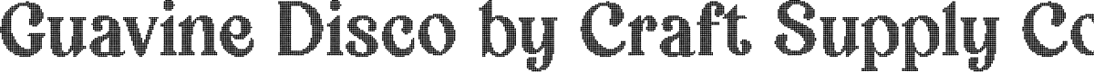 GuavineDisco-Regular Demo