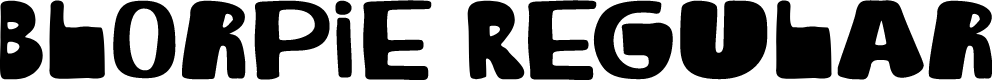 Blorpie Regular