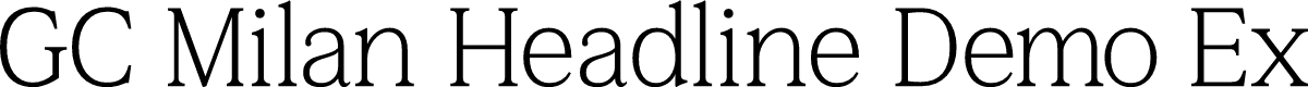 GC Milan Headline Demo ExLt Tex
