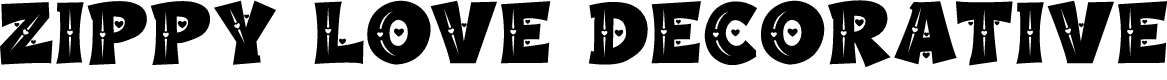 Zippy Love Decorative