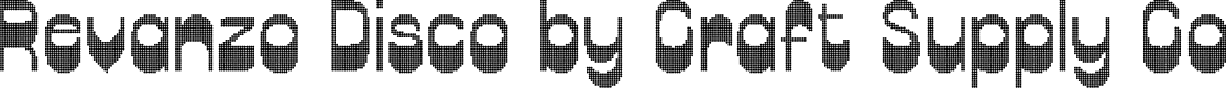 RevanzoDisco-Regular Demo
