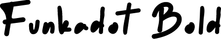 Funkadot Bold