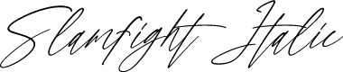 Slamfight Italic