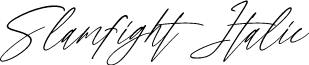 Slamfight Italic