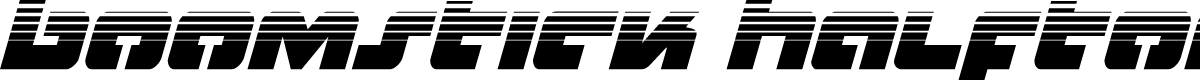 Boomstick Halftone Italic